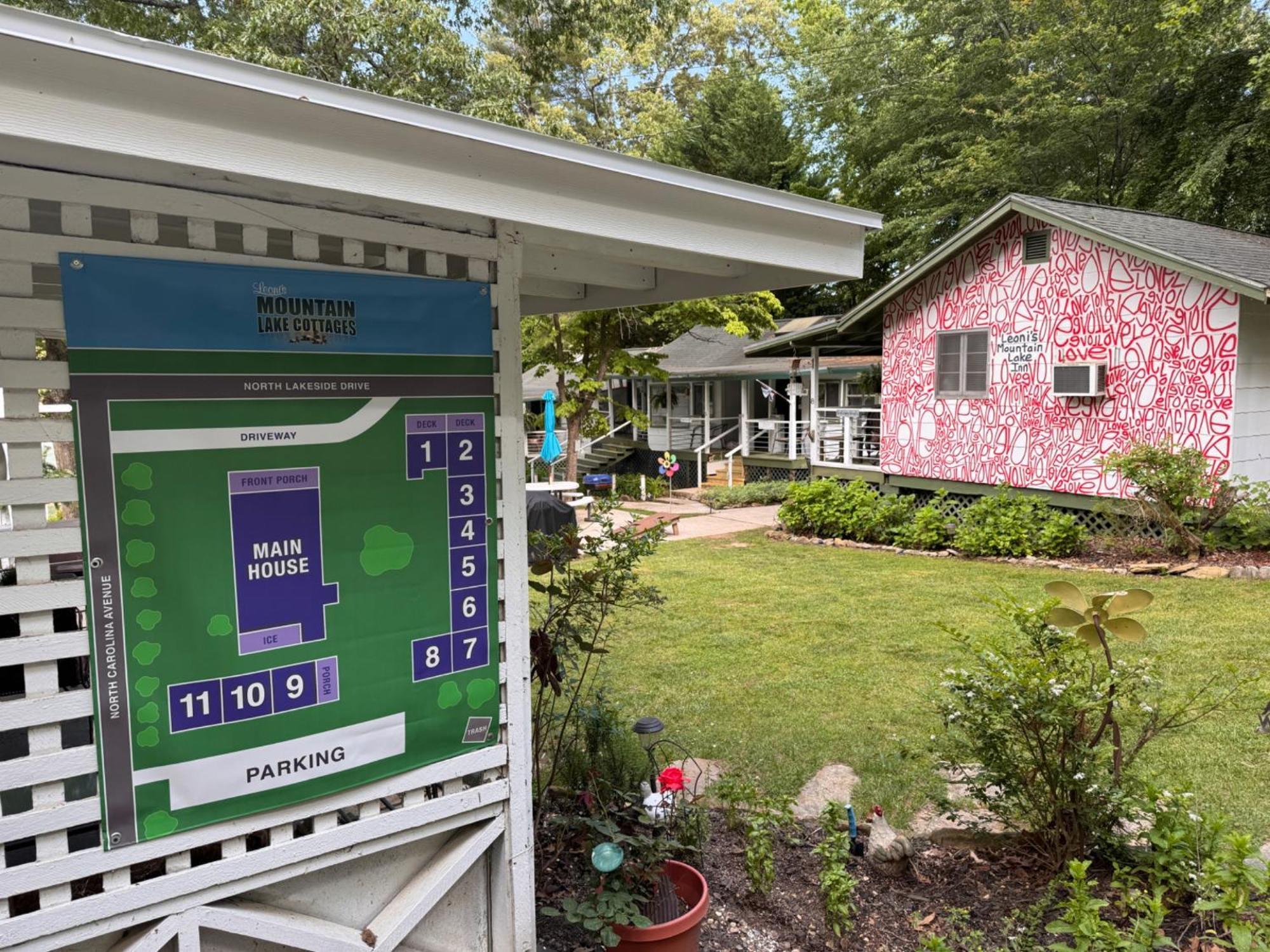 Mountain Lake Cottages Hendersonville Exterior foto